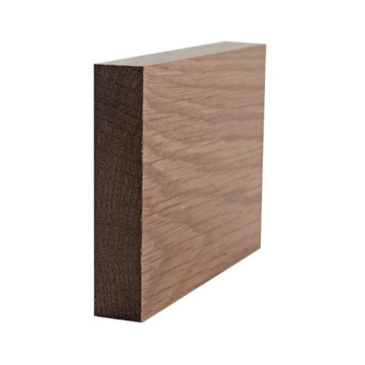 White Oak Square Edge Craftsmen Baseboard Trim EWBB52-W