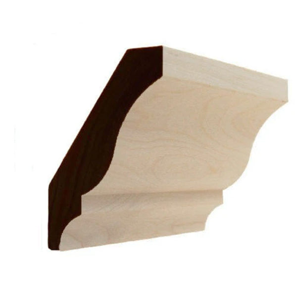 Maple Colonial Crown Moulding Trim EWCR12-M-42in