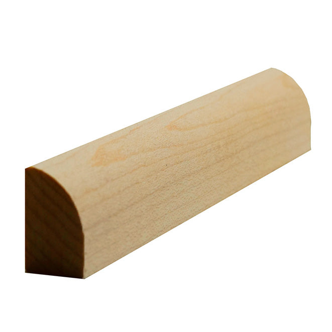 Maple Quarter Round Moulding Trim EWQR13-M