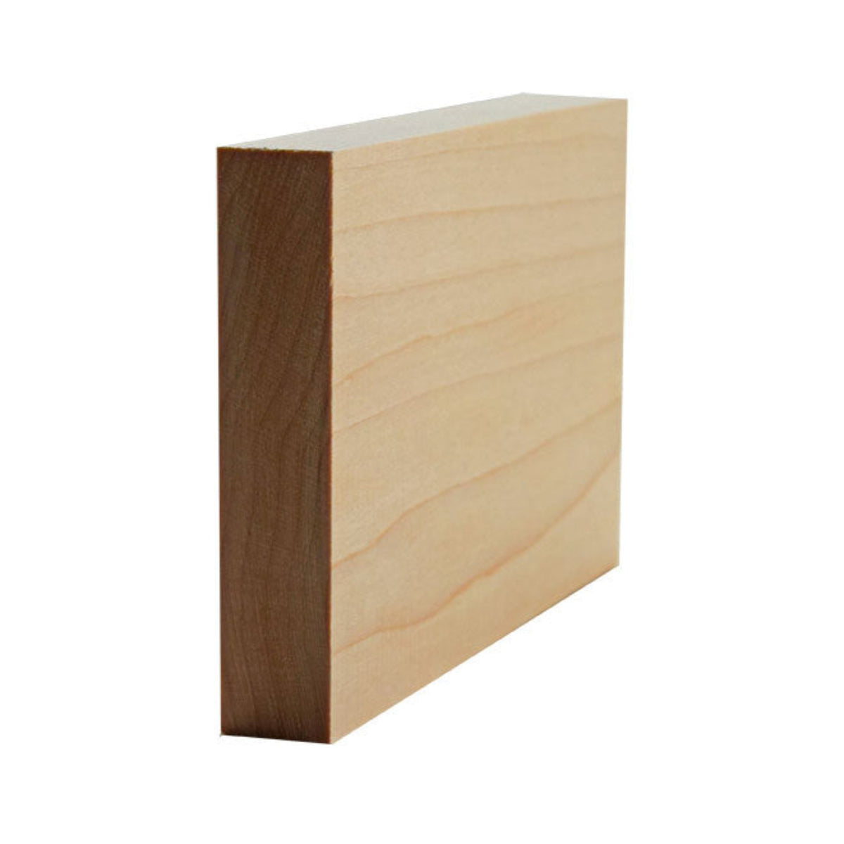 Maple Square edge Craftsmen Baseboard Trim EWBB52-M